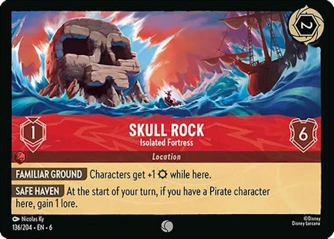 Skull Rock - Isolated Fortress (136/204) [Azurite Sea] - Destination Retro