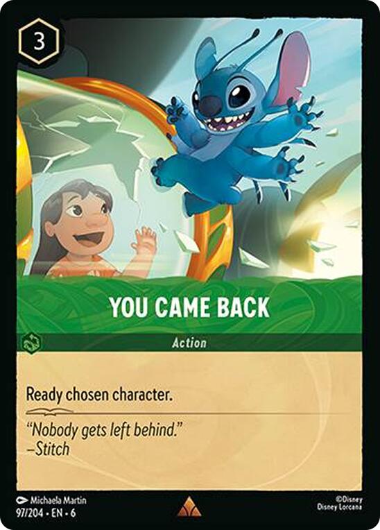 You Came Back (97/204) [Azurite Sea] - Destination Retro
