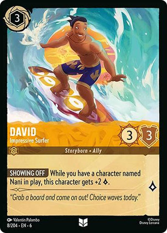 David - Impressive Surfer (8/204) [Azurite Sea] - Destination Retro
