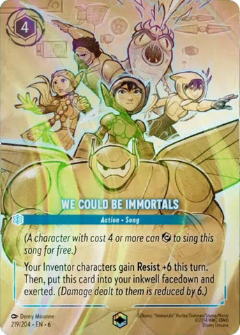 We Could Be Immortals (Enchanted) (219/204) [Azurite Sea] - Destination Retro