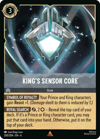 King's Sensor Core (200/204) [Azurite Sea] - Destination Retro