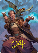 Drake Hatcher 2 Art Card (29/54) (Gold-Stamped Signature) [Foundations Art Series] - Destination Retro