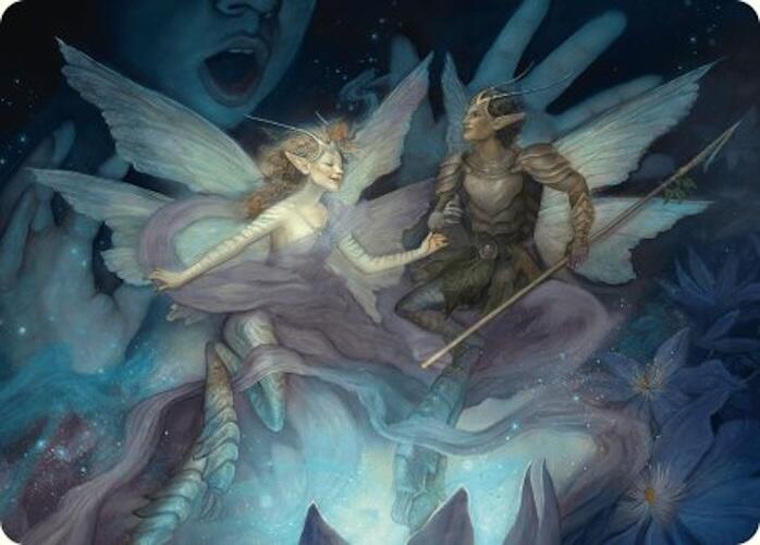 Faebloom Trick Art Card (6/54) [Foundations Art Series] - Destination Retro