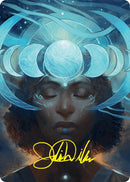 Lunar Insight Art Card (31/54) (Gold-Stamped Signature) [Foundations Art Series] - Destination Retro