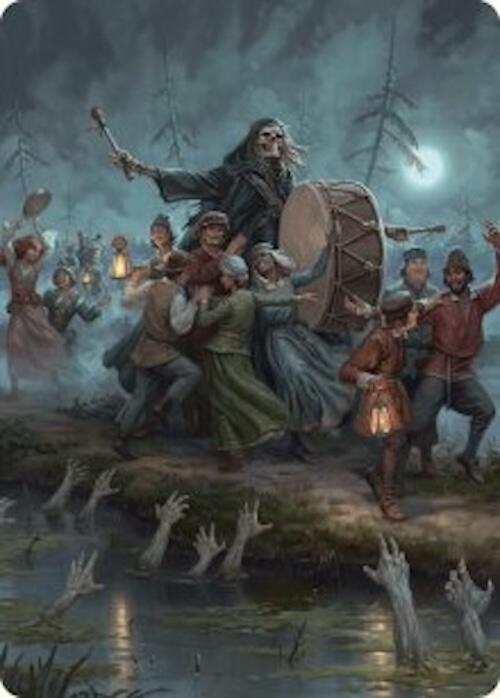 Blasphemous Edict Art Card (35/54) [Foundations Art Series] - Destination Retro