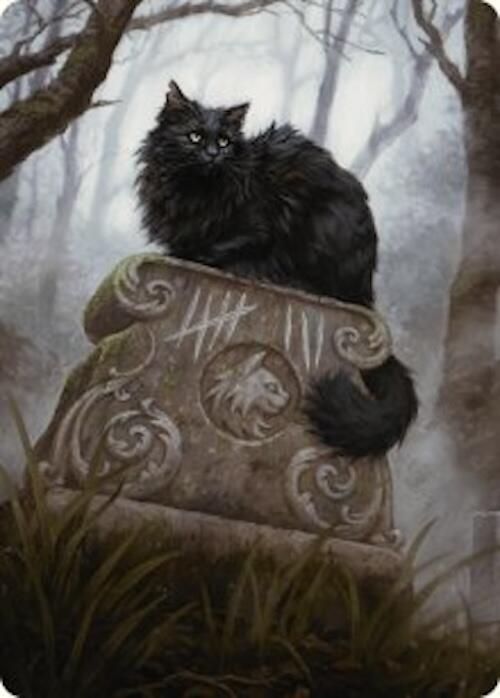 Nine-Lives Familiar 2 Art Card (36/54) [Foundations Art Series] - Destination Retro