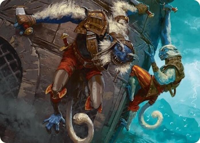 Goblin Boarders Art Card (11/54) [Foundations Art Series] - Destination Retro