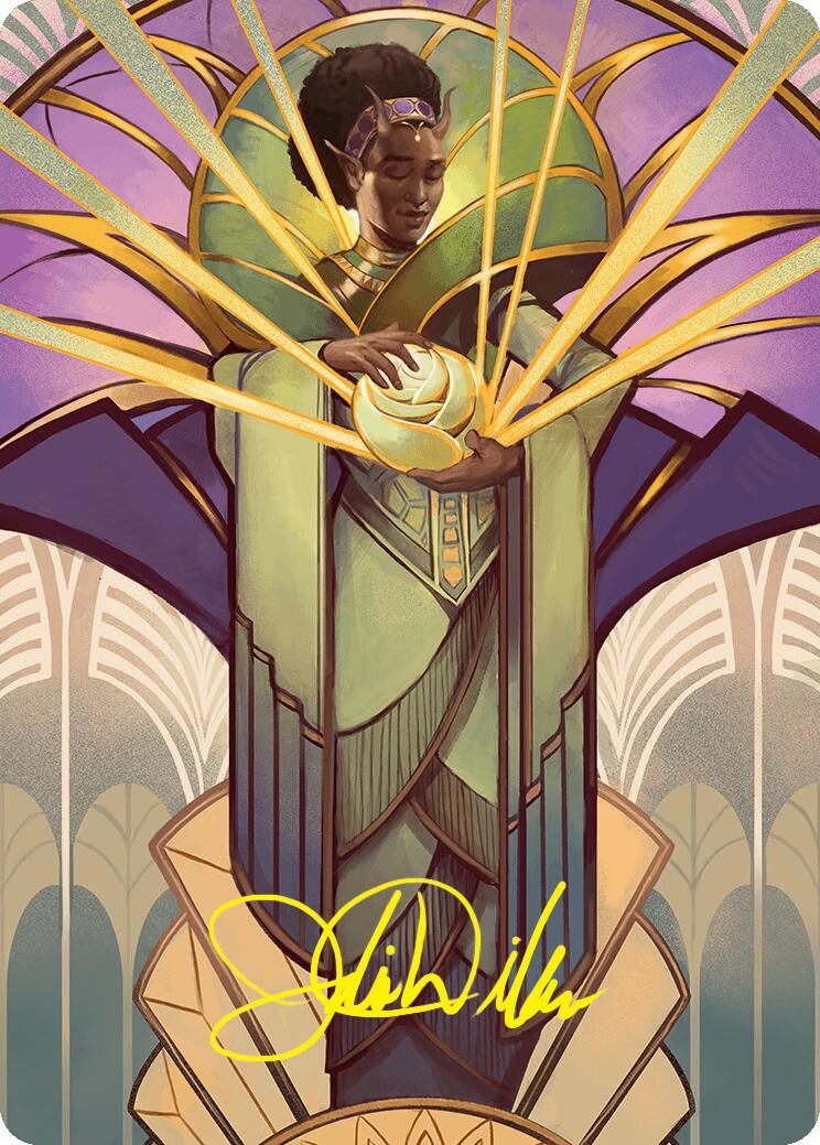 Bloom Tender Art Card (54/54) (Gold-Stamped Signature) [Foundations Art Series] - Destination Retro