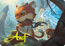 Loot, Exuberant Explorer Art Card (12/54) (Gold-Stamped Signature) [Foundations Art Series] - Destination Retro