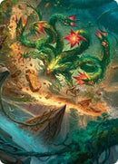 Mossborn Hydra Art Card (42/54) [Foundations Art Series] - Destination Retro