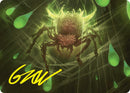Spinner of Souls Art Card (13/54) (Gold-Stamped Signature) [Foundations Art Series] - Destination Retro