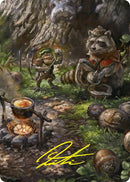 Sylvan Scavenging Art Card (46/54) (Gold-Stamped Signature) [Foundations Art Series] - Destination Retro