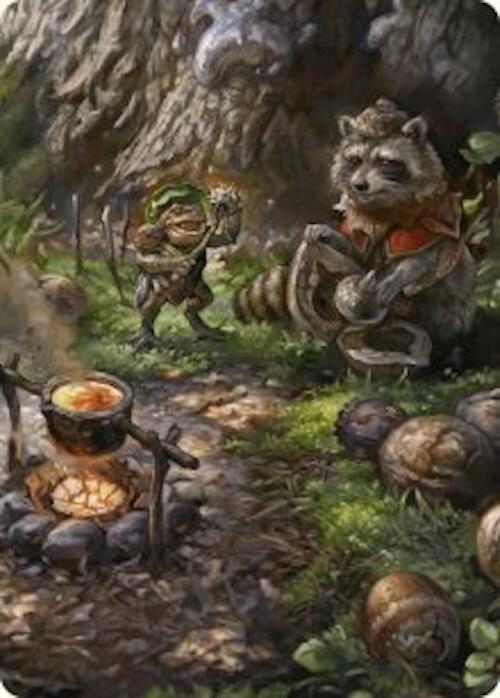 Sylvan Scavenging Art Card (46/54) [Foundations Art Series] - Destination Retro