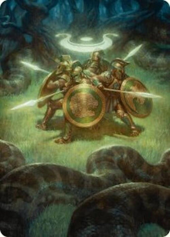 Anthem of Champions Art Card (47/54) [Foundations Art Series] - Destination Retro