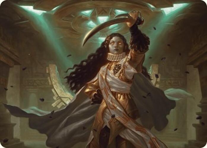Elenda, Saint of Dusk Art Card (15/54) [Foundations Art Series] - Destination Retro