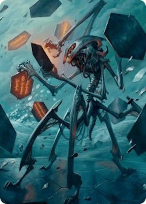 Scrawling Crawler Art Card (50/54) [Foundations Art Series] - Destination Retro