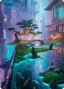 Island Art Card (22/54) [Foundations Art Series] - Destination Retro
