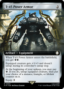 T-45 Power Armor (Extended Art) (Surge Foil) [Fallout] - Destination Retro