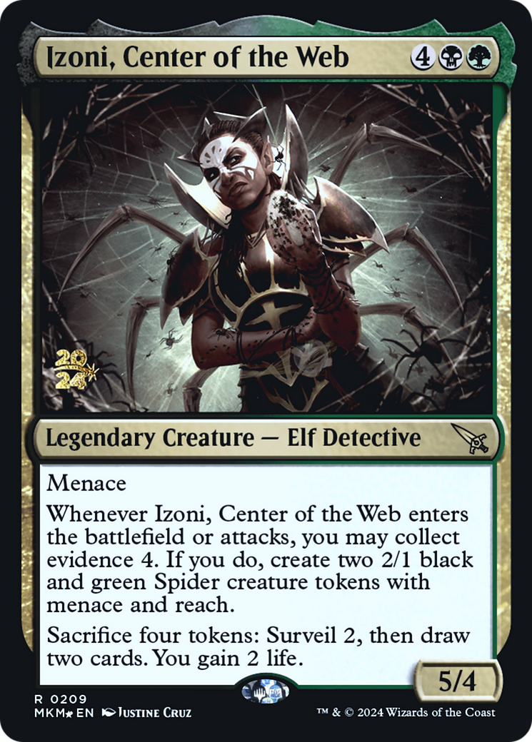 Izoni, Center of the Web [Murders at Karlov Manor Prerelease Promos] - Destination Retro