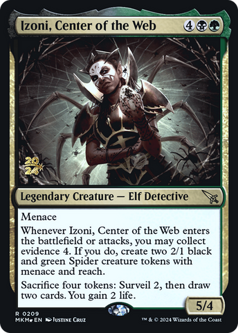 Izoni, Center of the Web [Murders at Karlov Manor Prerelease Promos] - Destination Retro