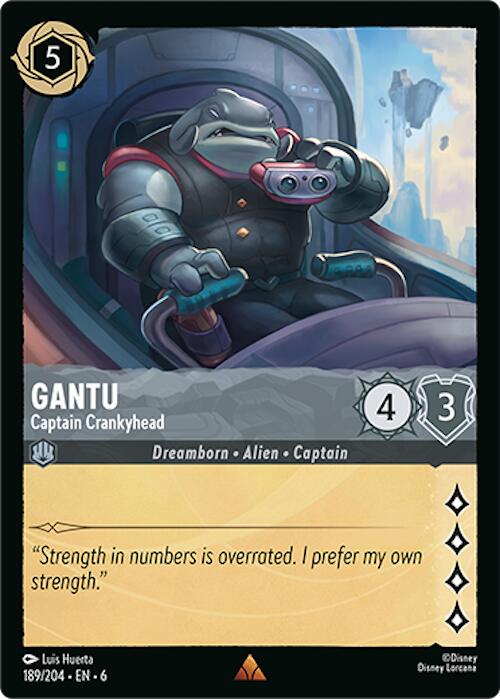 Gantu - Captain Crankyhead (189/204) [Azurite Sea] - Destination Retro