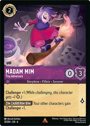 Madam Mim - Tiny Adversary (37/204) [Azurite Sea] - Destination Retro