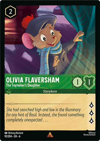 Olivia Flaversham - The Toymaker's Daughter (92/204) [Azurite Sea] - Destination Retro
