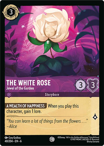 The White Rose - Jewel of the Garden (40/204) [Azurite Sea] - Destination Retro