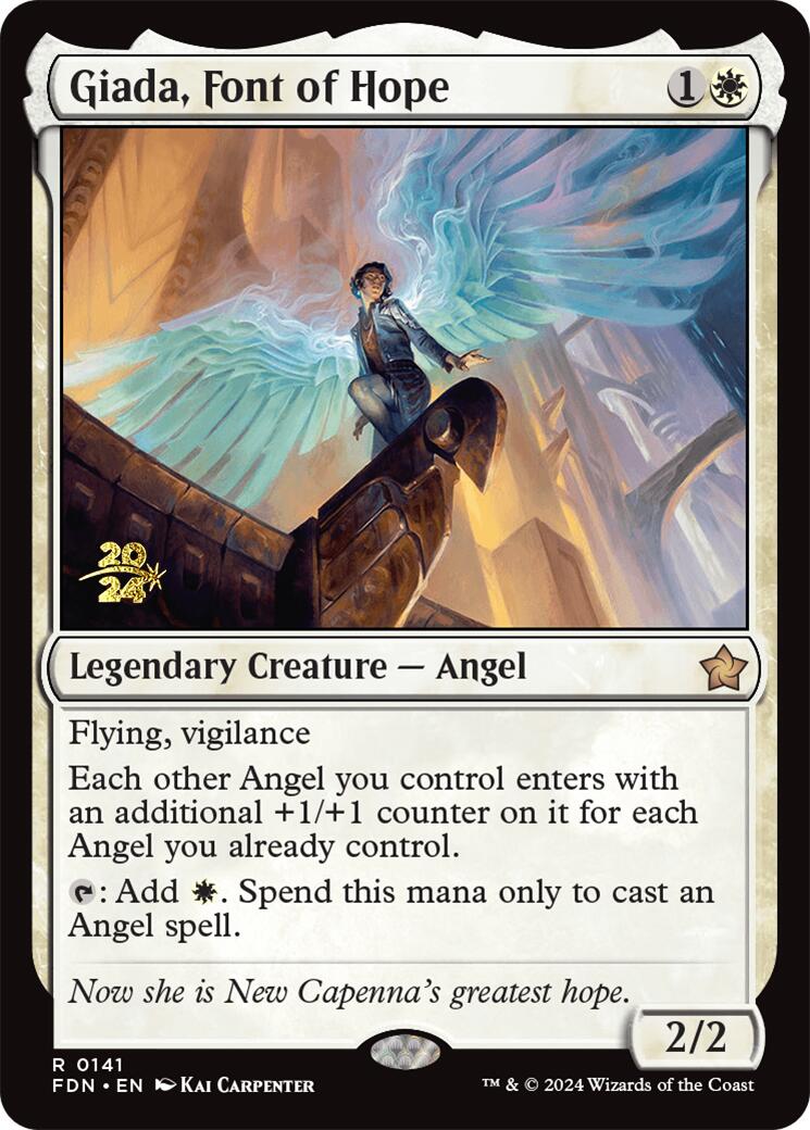 Giada, Font of Hope [Foundations Prerelease Promos] - Destination Retro