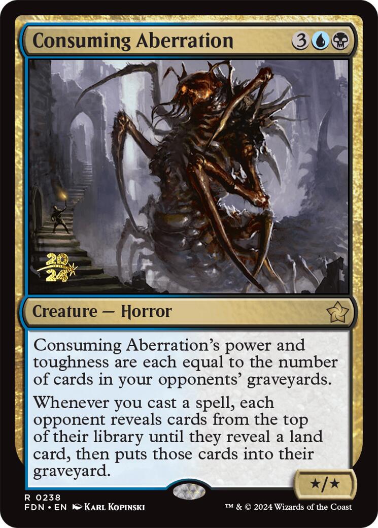 Consuming Aberration [Foundations Prerelease Promos] - Destination Retro