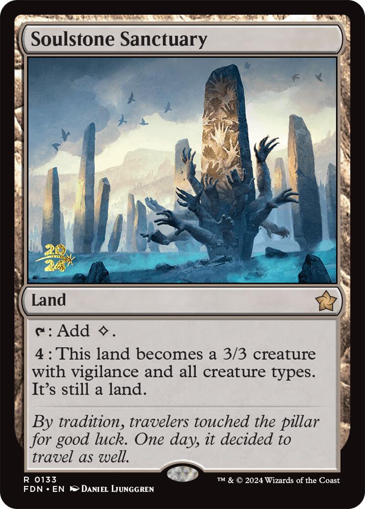 Soulstone Sanctuary [Foundations Prerelease Promos] - Destination Retro