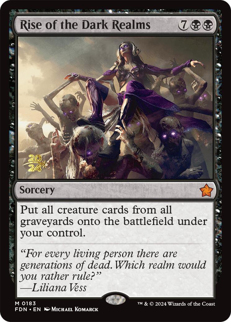 Rise of the Dark Realms [Foundations Prerelease Promos] - Destination Retro