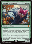 Quilled Greatwurm [Foundations Prerelease Promos] - Destination Retro