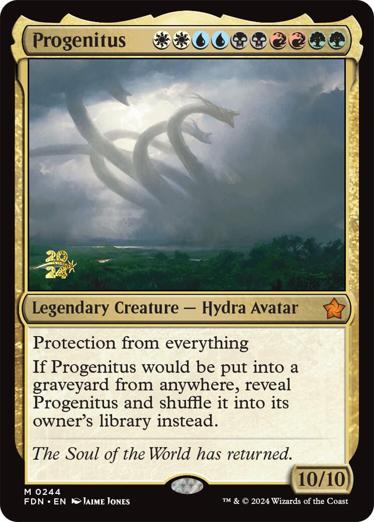 Progenitus [Foundations Prerelease Promos] - Destination Retro