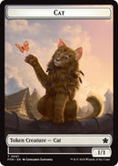 Spirit // Cat (0001) Doubled-Sided Token [Foundations Tokens] - Destination Retro