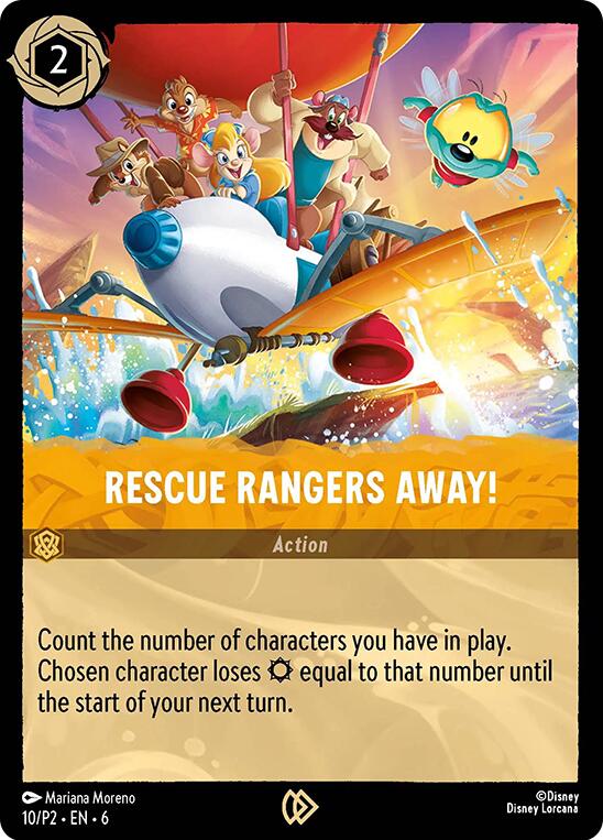 Rescue Rangers Away! (10/P2) [Promo Cards] - Destination Retro