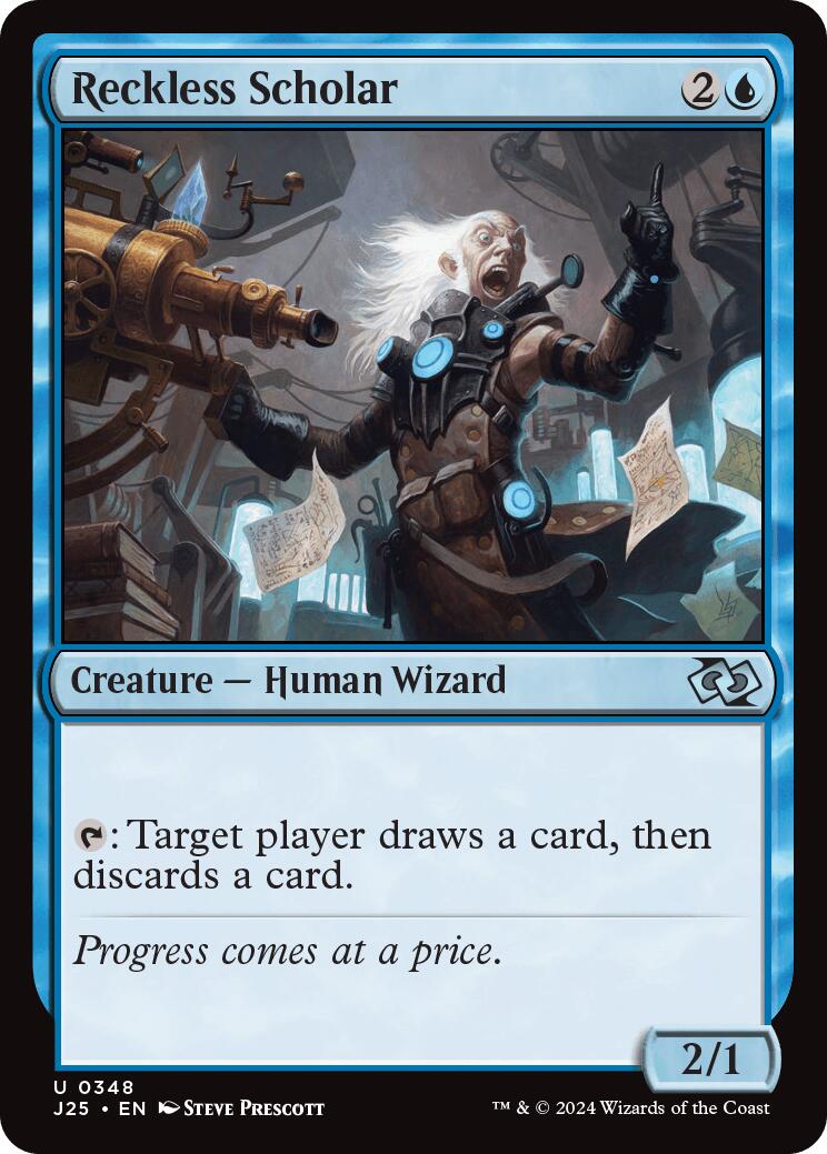 Reckless Scholar [Foundations Jumpstart] - Destination Retro