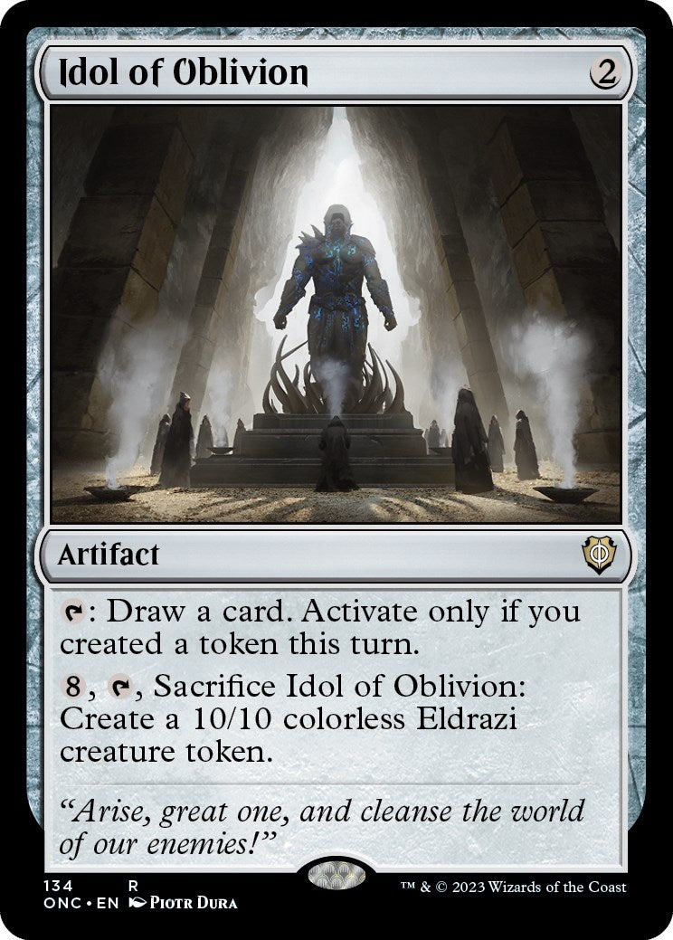 Idol of Oblivion [Phyrexia: All Will Be One Commander] - Destination Retro
