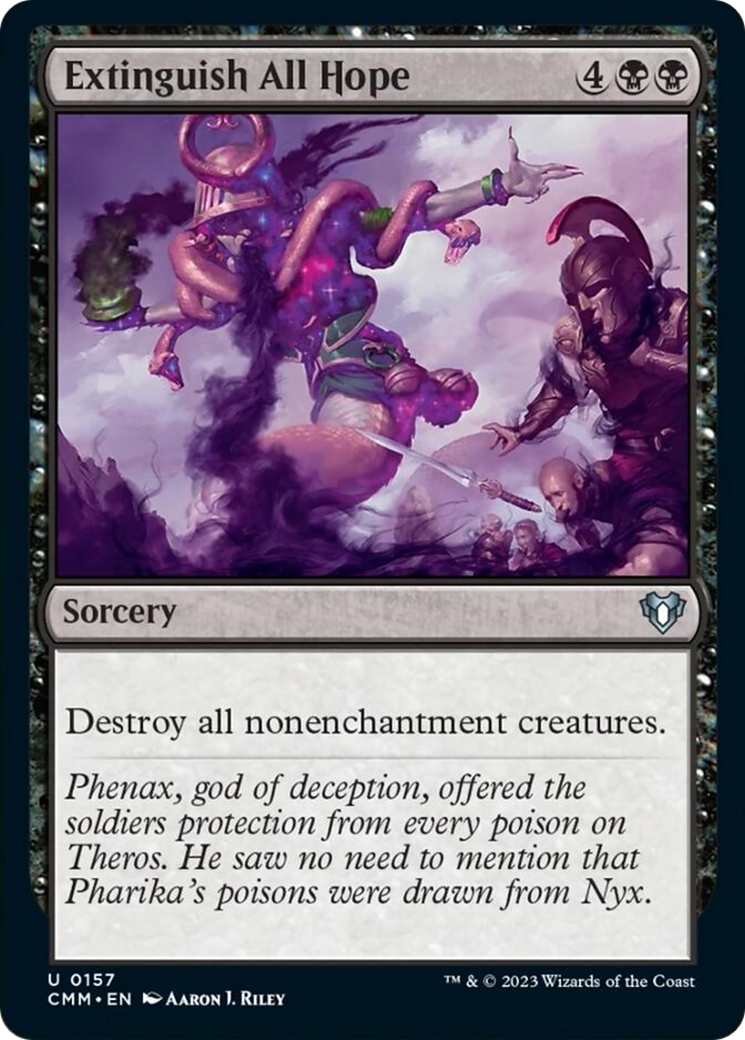 Extinguish All Hope [Commander Masters] - Destination Retro
