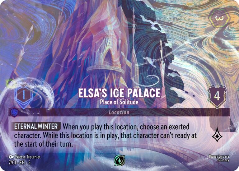 Elsa's Ice Palace - Place of Solitude (7) [Promo Cards] - Destination Retro