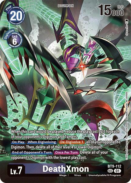 DeathXmon [BT9-112] (Alternate Art) [Special Limited Set] - Destination Retro