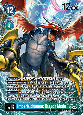Imperialdramon: Dragon Mode [BT16-028] (Alternate Art) [Special Limited Set] - Destination Retro