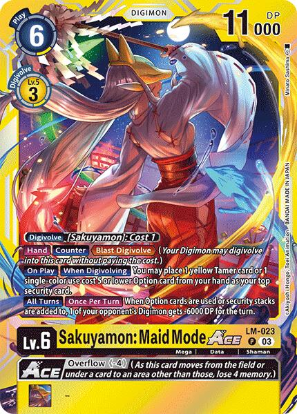 Sakuyamon: Maid Mode ACE [LM-023] [Special Limited Set] - Destination Retro