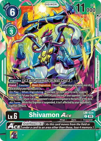 Shivamon ACE [LM-024] [Special Limited Set] - Destination Retro