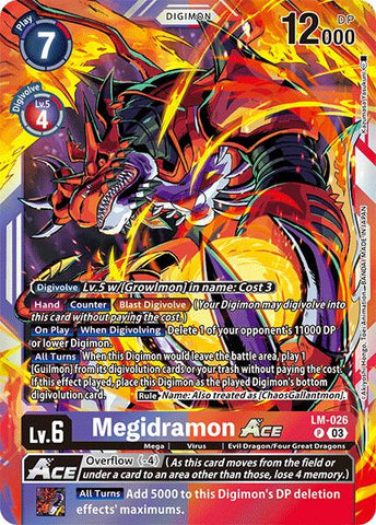 Megidramon ACE [LM-026] [Special Limited Set] - Destination Retro