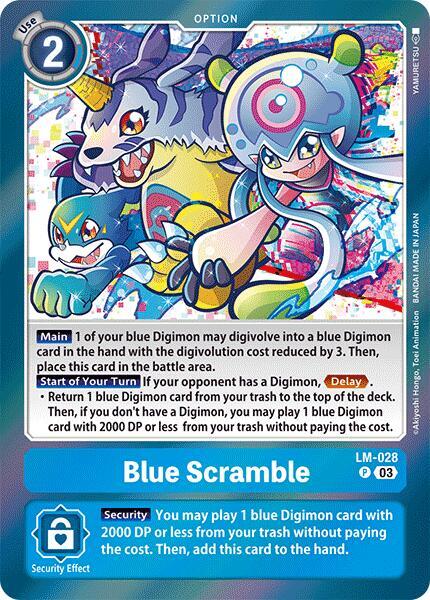 Blue Scramble [LM-028] [Special Limited Set] - Destination Retro