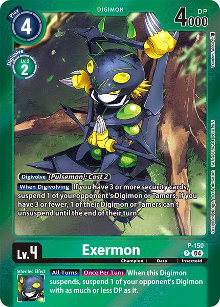 Exermon [P-150] (Reprint) [Special Limited Set] - Destination Retro