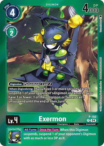 Exermon [P-150] (Reprint) [Special Limited Set] - Destination Retro