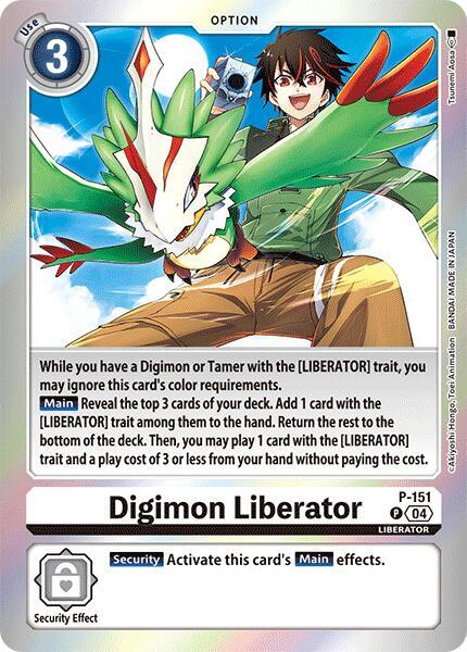 Digimon Liberator [P-151] (Reprint) [Special Limited Set] - Destination Retro