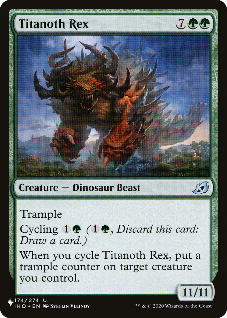 Titanoth Rex [The List] - Destination Retro